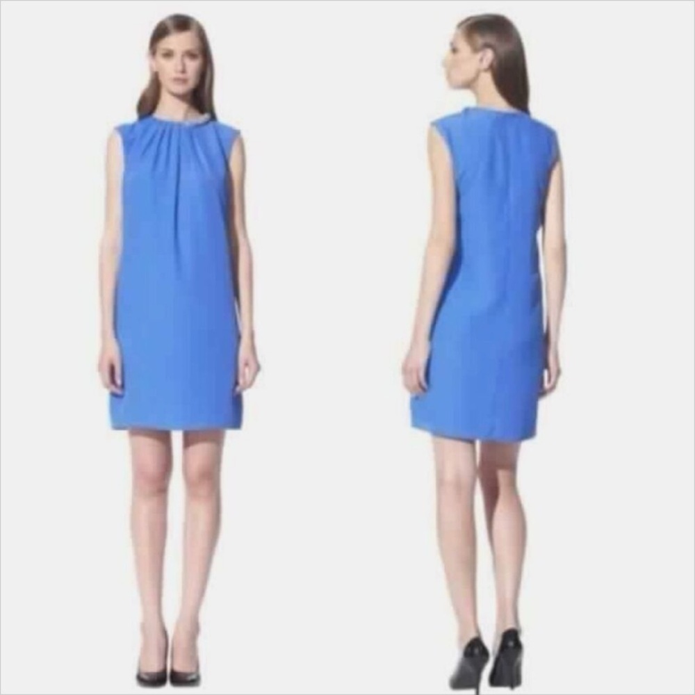 NWT 3.1 Phillip Lim for Target Blue Jewel Embellished Neck Dress S